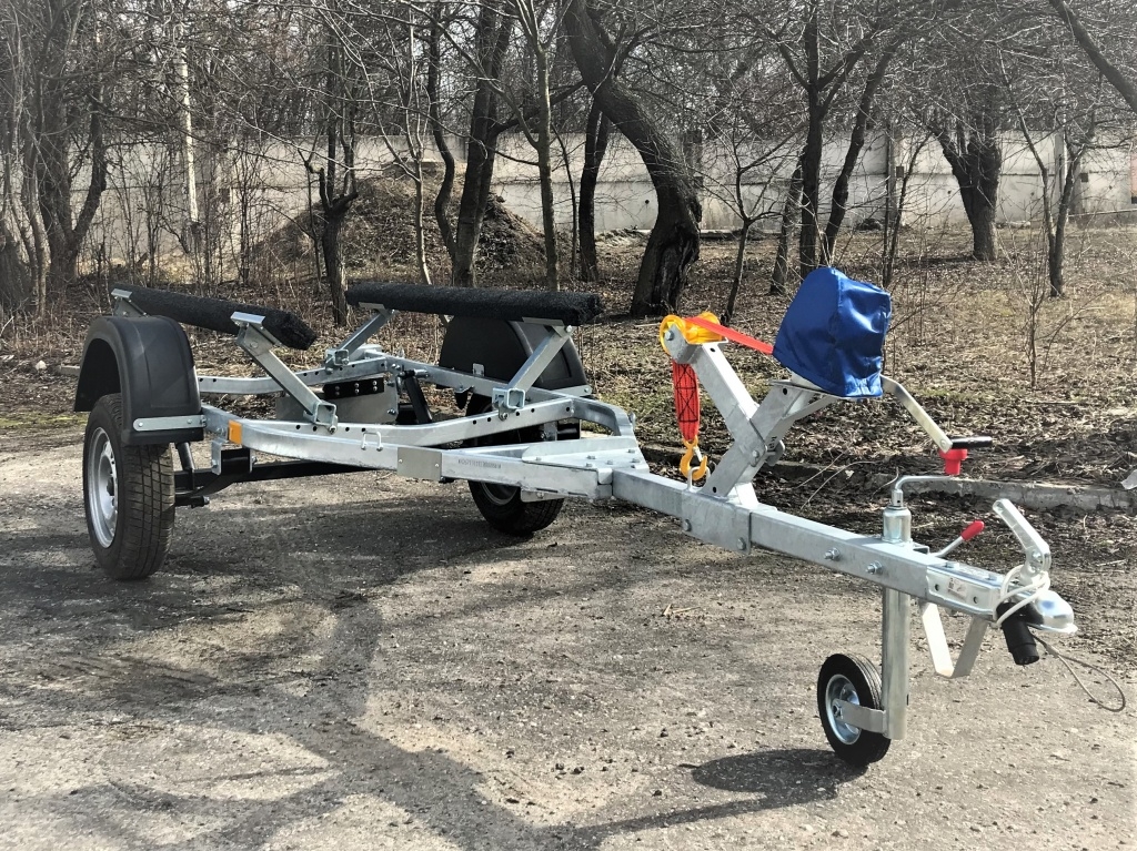 Прицеп лодочный Волна 3,5 (на рессоре Газель) | posadpricep.ru